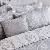Laura Ashley Josette Steel  Duvet Cover and Pillowcase Set